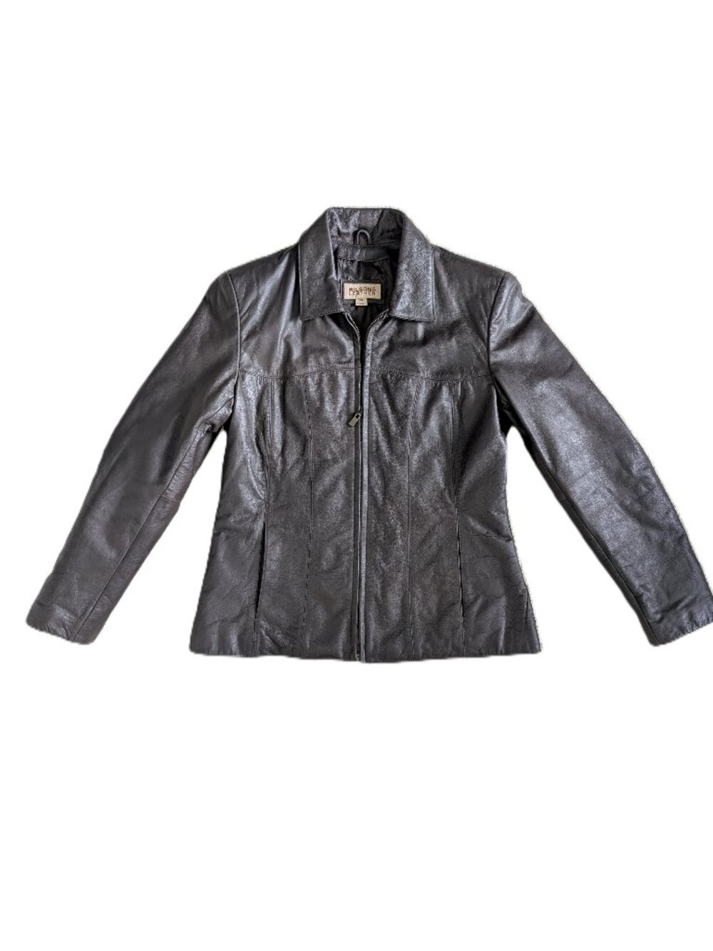 Wilsons Leather Vintage Genuine Leather Zip Jacket | Medium